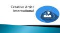 Creative Artist International Reviews- o1 visa PowerPoint PPT Presentation