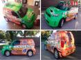 Vehicle Wraps for multi-dimensional advertising feature PowerPoint PPT Presentation