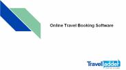 Online Travel Booking Software From TRAVELALDDER