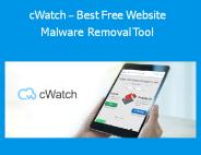 cWatch – Best Free Website Malware Removal Tool