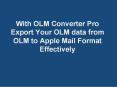 Export OLM to Apple Mail Tool PowerPoint PPT Presentation
