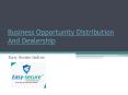 Business Opportunity Distribution And Dealership PowerPoint PPT Presentation