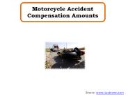 Motorcycle Accident Compensation Amounts