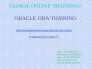 Oracle DBA training | Oracle DBA 12c 11g Certification training - GOT
