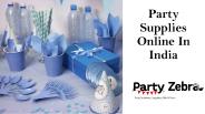 Kids Birthday Party Supplies Online India