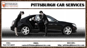 Incredible Wedding Celebrations with Pittsburgh Wedding Limos