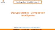DevOps Market Competition Intelligence