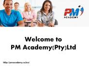 Project Management Consulting