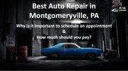 Auto Repair In Montgomeryville, PA