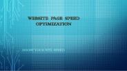 Improve Page Speed of Website