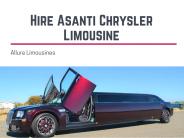 Hire Asanti Chrysler Limousine from Allure Limousines