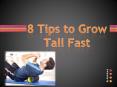 8 Routine Life Tips to Look Tall PowerPoint PPT Presentation