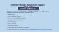 Jewellery Repair Services in Calgary PowerPoint PPT Presentation