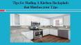Tips for Finding A Kitchen Backsplash that Matches Your Taste PowerPoint PPT Presentation