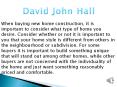 David John Hall Builder || David John Hall Footballer PowerPoint PPT Presentation