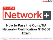 CompTIA Network+ N10-006 Dumps