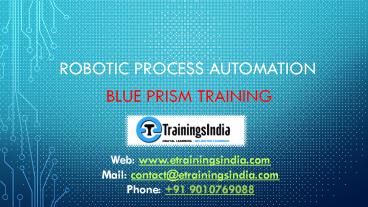 RPA Blueprism Online Training ,Software Installation by Certified Experts (2)
