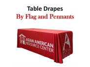 Table Drapes for Business Events and Exhibitions