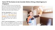 Maid Agency In Singapore (1)