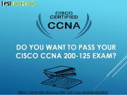 Cisco CCNA 200-125 Test Questions