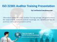 ISO 22301 Auditor Training PowerPoint PPT Presentation