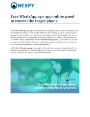 Best WhatsApp Spy App