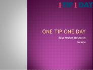 One Tip One Day-Market Risk Solutions