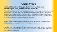 oldies music