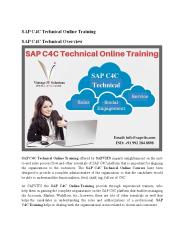 SAP C4C PPT | SAP C4C Technical Training