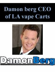 Damon berg CEO of LA vape Carts