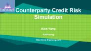 Counterparty Credit Risk Simulation
