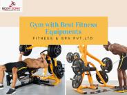 Gym with Best Fitness Equipments