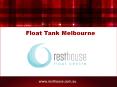 Float Tank Melbourne PowerPoint PPT Presentation