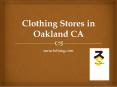 Clothing Stores in Oakland CA - suruclothing.com PowerPoint PPT Presentation