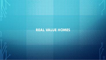 Real Value Homes Coimbatore