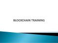 Blockchain Training in Hyderabad PowerPoint PPT Presentation
