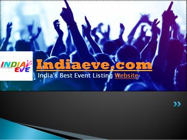 Best event listing websites.