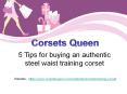 5 tips for buying an Quality authentic waist training corset -Corsetsqueen.com