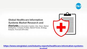 Healthcare Information System Market