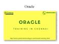 Oracle Training in Chennai PowerPoint PPT Presentation