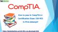 CompTIA A+ 220-902 Test Questions PowerPoint PPT Presentation