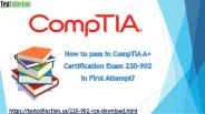 CompTIA A+ 220-902 Test Questions