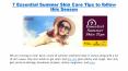 7 Essential Summer Skin Care Tips to follow this Season PowerPoint PPT Presentation