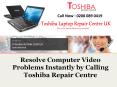 Resolve Computer Video Problems Instantly by Calling Toshiba Repair Centre PowerPoint PPT Presentation