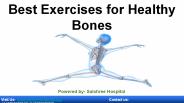 Best exercises for healthy bones by Saishree hospital
