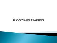 Block chain training in hyderabad
