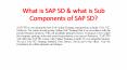 SAP SD Online Training course PPT