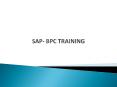 sap bpc training in hyderabad PowerPoint PPT Presentation