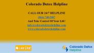 Colorado Detox Helpline Center