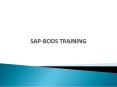 sap bods Training in hyderabad PowerPoint PPT Presentation